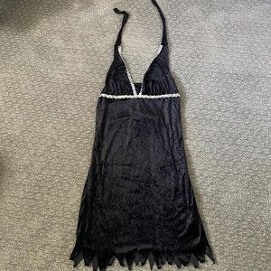 2/$15 Woman’s small Velvet and sequin halter dress costume